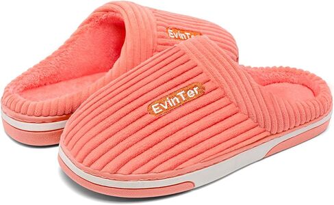Women's Slippers Fuzzy House Slippers,Warm Memory Foam Slipper，Fluffy Outdoor Slippers with Anti-Skid Sole， Gifts for Women Mom Ladies in Saudi Arabia