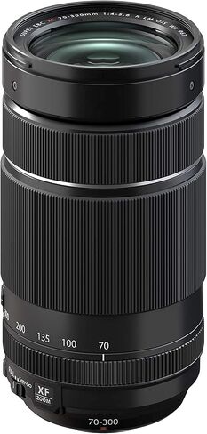 Fujinon XF70-300mm F 4-5.6 LM OIS WR Lens - Black with Advanced Bundle, Blower, Tenba Lens Pouch, 64GB Memory Card & More in Kuwait
