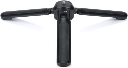 Tilta Mini Table Top Tripod | Lightweight & Universally Compatible with 1/4"-20 Screw Mount | Use as Tripod or Super 8-Style Hand Grip | TA-MTT Black in Saudi Arabia