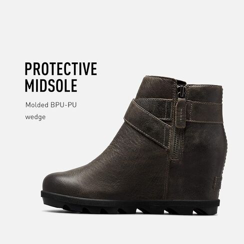 Sorel Women's Joan of Arctic Wedge II Buckle Boot - Light Rain - Waterproof in Kuwait