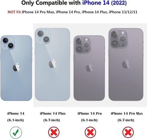 JIAXIUFEN Magnetic Designed Case for iPhone 14 iPhone 13, Compatible with MagSafe, Glitter Plated Slim Shockproof Protective Cover Phone Case, Love Marble Blue in Kuwait