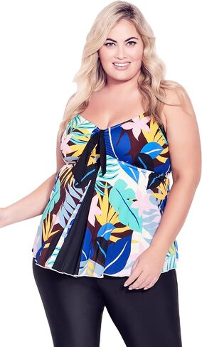 AVENUE Plus Size Tankini Fly Away PRT in Matisse in Saudi Arabia