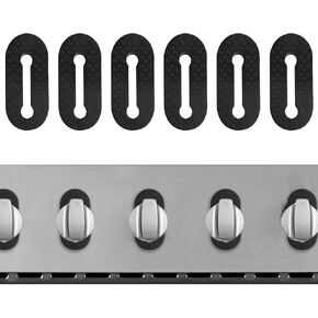 Stove Knob Safety Covers - Silicone Gas Stove Knob Locks - Child Proof Oven Knob Covers Locks (6 Pack)