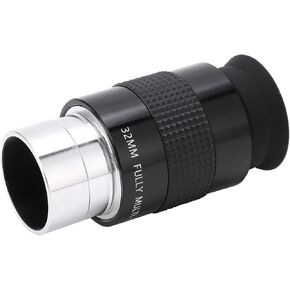 32mm Telescope Eyepiece, 1.25in Multilayer Coating SPL Eyepiece, 50 Degree Field of View, Eye, Full Metal Telescope Eyepiece, for Astronomy Observation