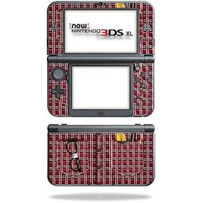 غلاف MightySkins من ألياف الكربون لجهاز Nintendo New 3DS XL (2015) - Hipster Camo | لمسة نهائية واقية ومتينة من ألياف الكربون | سهل التطبيق والإزالة وتغيير الأنماط | صنع في الولايات المتحدة الأمريكية