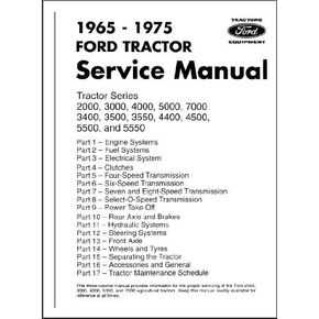 AOLDHYY Ford Tractor Service Manual - Series 2000-7000 1965-1975 [Paperback] David Graham Light Bulb Security Camera
