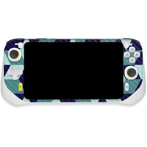 MightySkins Carbon Fiber Skin Compatible with Logitech G Cloud Gaming Handheld - Geo Tile | Protective, Durable Textured Carbon Fiber Finish | Easy to Apply | Made in The USA