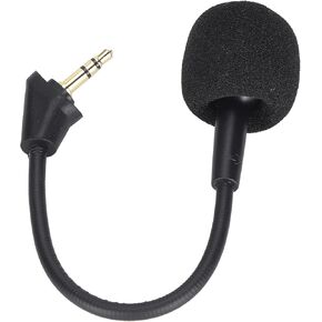 Replacement Microphone for Kingston, Clear Sound, Noise Reduction, Compatible with Switch PC Box Gaming Headsets