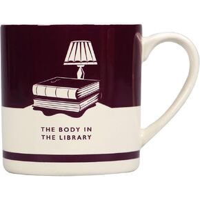 Half Moon Bay Agatha Christie - Everyday Mugs - Agatha Christie Mug - The Body In The Library