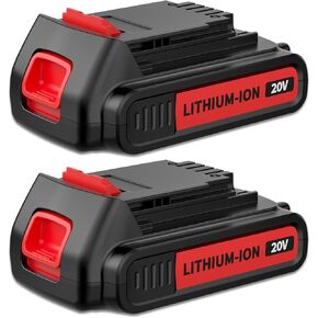 20 Volt MAX 3.5Ah Replacement Battery for Black and Decker 20V Battery Lithium LBXR20 LB2X3020-OPE LBXR2020-OPE LB20 LBX20 LBX4020 LB2X4020 LBXR2520