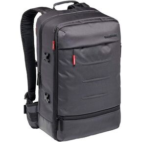 Manfrotto Manhattan Camera Backpack Mover-50, Multiuse, for Carrying Camera and Accessories, in Water-Repellent Material, Photography Backpack with PC and Tablet Compartment, with Tripod Holder