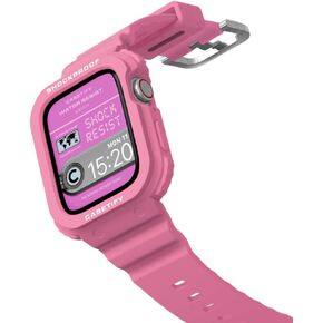 CASETiFY Bounce Odyssey Watch Band Compatible with Apple Watch - 40mm/41mm/44mm/45mm - Black/Silver/Bubble Gum/Electric Blue