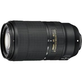 Nikon AF-P NIKKOR 70-300mm f/4.5-5.6E ED VR Lens, Black (Renewed)