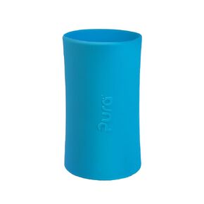 Pura Kiki Tall Silicone Sleeve for Bottle - Plastic-Free, Medical-Grade, Promotes Grip Handle, Protection & Insulation Compatible w/Pura Stainless Bottles 9oz & 11oz - Green