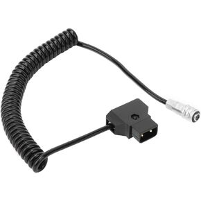 Blackmagic Pocket Cinema Camera, V Mount Wire,Other Equipment Accessories,D Tap to 4K Spring Power Cord for Blackmagic Pocket Cinema Camera 4K Gold Mount V Mount B