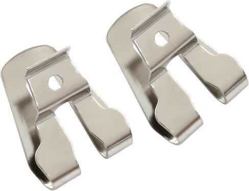 12pcs Belt Hook with Screws, Burshed Nickel 633586002 636181001 Belt Clips for Power Tool in Saudi Arabia