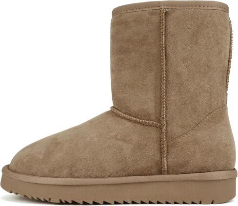 Soda “Kuron" ~ Women Round Toe Lug Sole Low Flatform Sherpa-lined Ankle Boot in Saudi Arabia
