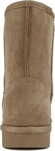 Soda “Kuron" ~ Women Round Toe Lug Sole Low Flatform Sherpa-lined Ankle Boot in Saudi Arabia