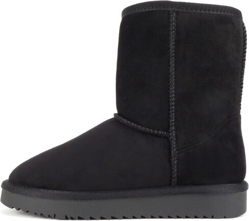 Soda “Kuron" ~ Women Round Toe Lug Sole Low Flatform Sherpa-lined Ankle Boot in Saudi Arabia