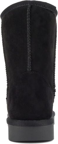 Soda “Kuron" ~ Women Round Toe Lug Sole Low Flatform Sherpa-lined Ankle Boot in Saudi Arabia