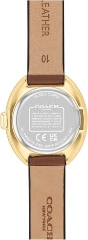 Coach Sammy Women's - 2H Quartz Watch - Calfskin Leather Strap - Water Resistant up to 3ATM/30 Meters - Gift for Her - Modern Design - Perfect for Everyday Wear - 22.5mm in Saudi Arabia