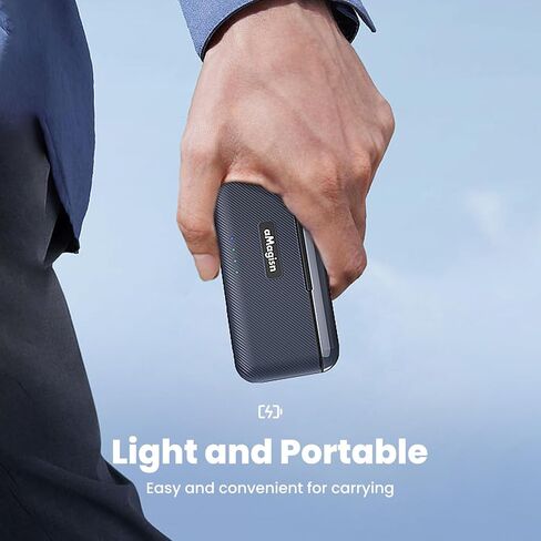 شاحن بطارية لكاميرا GoPro Hero 13، شاحن سريع مع كابل شحن USB-C، الدعم: PD3.0/PD2.0 بروتوكولات الشحن السريع، شحن متزامن لـ 3 بطاريات in Kuwait