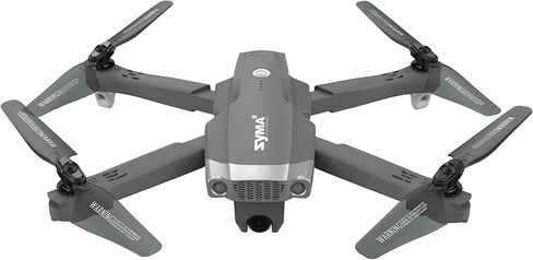 SYMA Compact GPS Video Drone X30، كاميرا أمامية 1080 بكسل، قابلة للطي، كاميرا تحت الكاميرا 720 بكسل، وقت طيران 50 دقيقة، عناصر تحكم ذكية، للأعمار من 14 عامًا فما فوق in Kuwait