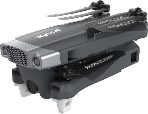 SYMA Compact GPS Video Drone X30، كاميرا أمامية 1080 بكسل، قابلة للطي، كاميرا تحت الكاميرا 720 بكسل، وقت طيران 50 دقيقة، عناصر تحكم ذكية، للأعمار من 14 عامًا فما فوق in Kuwait