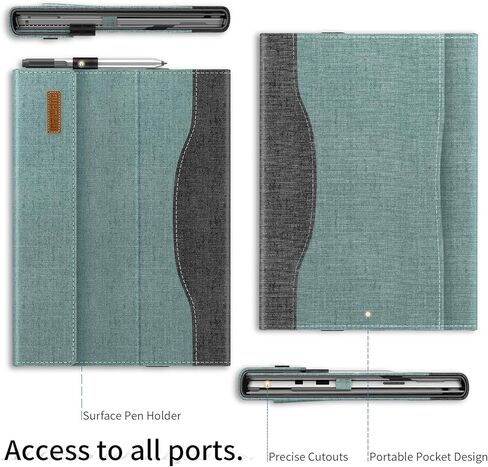 INFILAND Microsoft Surface Pro 7+/ Surface Pro 7 Plus Case Cover Compatible with Microsoft Surface Pro 7+/ Surface Pro 7/ Surface Pro 6/ Surface Pro 5/ Surface Pro 4 12.3 inch Tablets, Gray in Kuwait