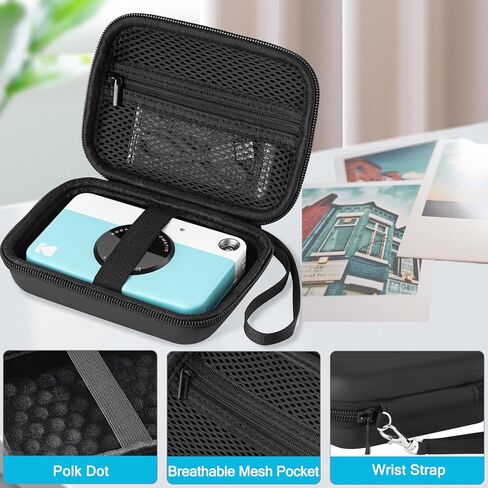 Carrying Case for Kodak Printomatic/Kodak Step/Kodak Mini 2 HD/Kodak Smile Digital Instant Print Camera, Hard Strorage Bag Protective Cover (Case Only) in Kuwait