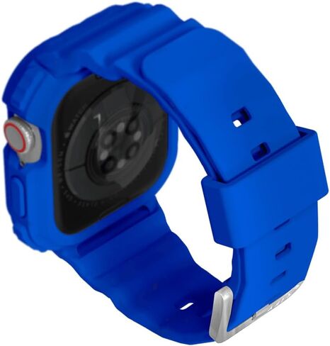 CASETiFY Bounce Odyssey Watch Band Compatible with Apple Watch - 40mm/41mm/44mm/45mm - Black/Silver/Bubble Gum/Electric Blue in Saudi Arabia