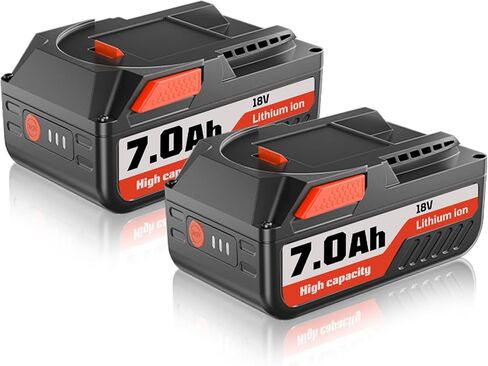 VINIDA 7.0Ah 18V 2P R840087 استبدال بطارية ليثيوم لبطارية Ridgid 18V R840083 R840085 R840086 R840087 R840089 AC840085 AC84008618V أدوات الحفر in Kuwait