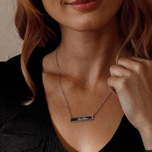 Singe Necklace, Music Lover Gift Album Inspired Fans Gifts, Singer Fan Gifts, Singer Merchandise(Silver) in Saudi Arabia