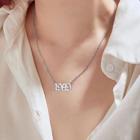 Singe Necklace, Music Lover Gift Album Inspired Fans Gifts, Singer Fan Gifts, Singer Merchandise(Silver) in Saudi Arabia
