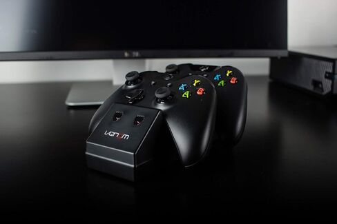 Venom Xbox One Twin Docking Station with 2 x Rechargeable Battery Packs: Camo Edition Xbox One in Saudi Arabia