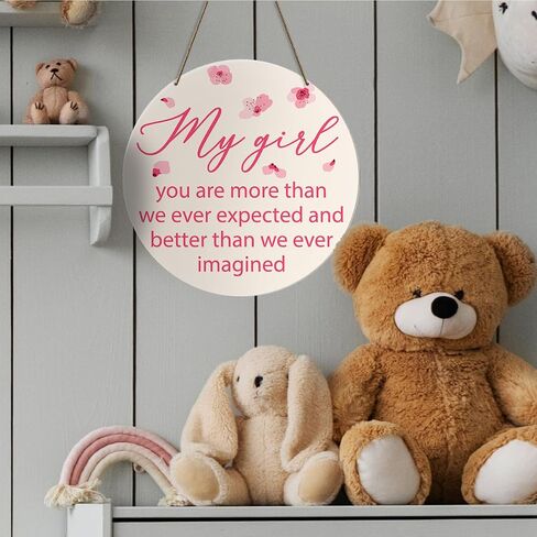 Long Live Girlhood Decor, Nursery Baby Girl Room Decor, Newborn Baby Girl Toddler Room Playroom Nursery Wall Decoration, Nursery Baby Gift for Newborn Baby Girl in Saudi Arabia
