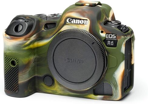 easyCover Camera Case Silicone Protection Compatible for Canon R5 / R6 / R6 Mark II (Black) in Saudi Arabia