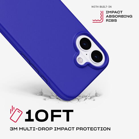 Tech21 EvoLite for iPhone 16 Ultra Thin - Impact Protection Case - in Cobalt Blue in Saudi Arabia