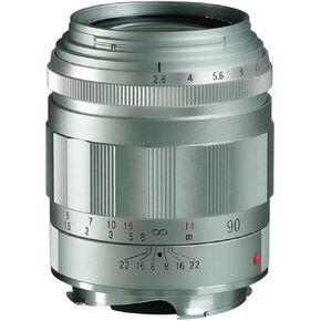 Voigtlander Apo-Skopar 90mm f/2.8 VM Lens for Leica M, Silver