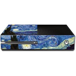MightySkins Skin Compatible with Microsoft Xbox One - Starry Night | Protective, Durable, and Unique Vinyl Decal wrap Cover | Easy to Apply, Remove, and Change Styles | Made in The USA