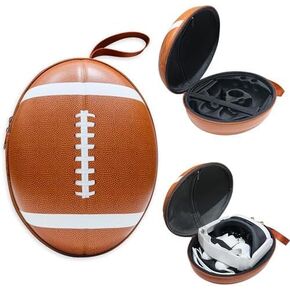 Carrying Case Compatible with Quest 3 and Controllers, Hard Large Space, Travel Protection, Waterproof, Rugby color