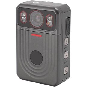 2K Body Worn Camera, Supports Up to 128G Memory Card, 9 Hours Recording, Body Mounted Camera, Infrared Night Vision, Wearable Camera for Outdoor Sport Home