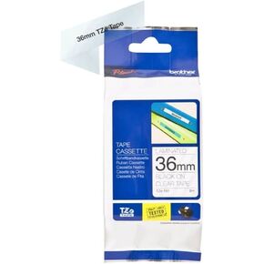 Brother P-Touch TZe-561 Black Print on Blue Label Tape 1.4" (36mm) Wide x 26.2’ (8m) Long, TZE561