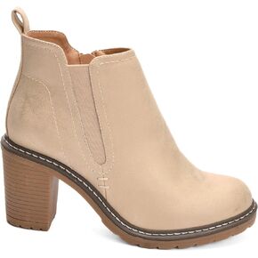 Corkys Footwear Womens Bite Me Gold 3" Heeled Bootie Size 9
