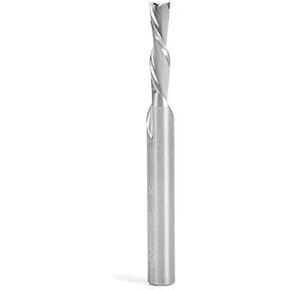 Amana Tool - 46331 Solid Carbide Spiral Plunge 3/16 Dia x 3/4 x 1/4" Shank Down-Cut