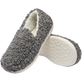 Fruit of the Loom Women's Berber Loafer Slipper
