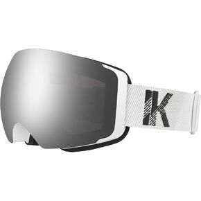 Ski Goggles, Snow Goggles for Adult Youth Men Women, Interchangeable Lens Snowboard Goggles(Frameless) in Kuwait