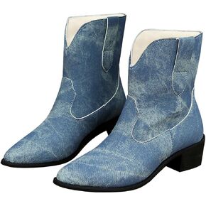 Harssidanzar Womens Western Boots Ankle Boots For Women SL203US