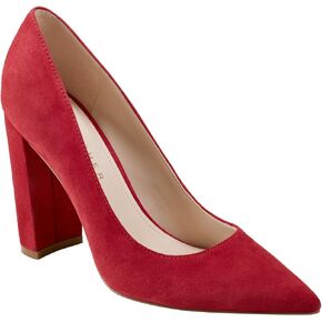 Marc Fisher LTD Women's Abilene Pump, Red Suede 610, 6