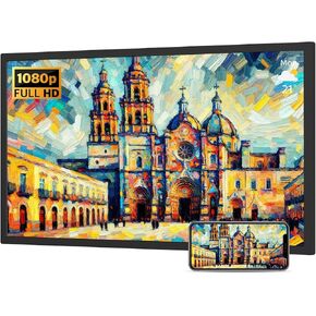 Dual-WiFi Extra Large 32-Inch Digital Picture Frame - FHD IPS Digital Photo Frame, Remote Control, Auto-Rotate, Slideshow, Load Photo Video from Phone via APP Email, Free Cloud Storage, Gifts for Mom